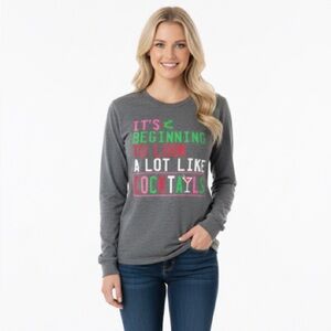 Atx mafia size medium Christmas funny graphic top